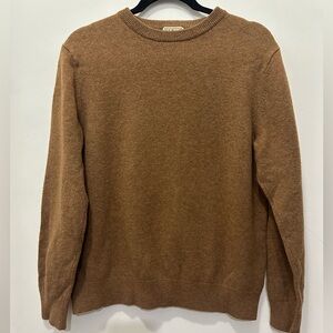 L.L. Bean 100% Lamb’s Wool Crewneck Sweater Sz M